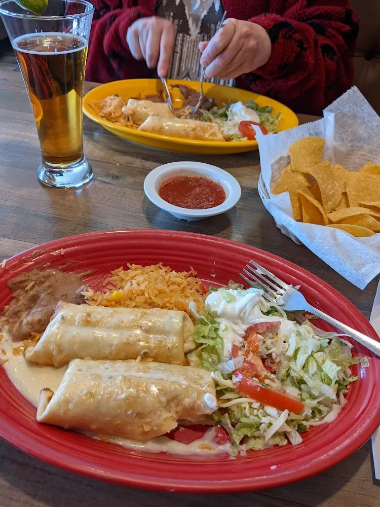 Chicken Chimichangas