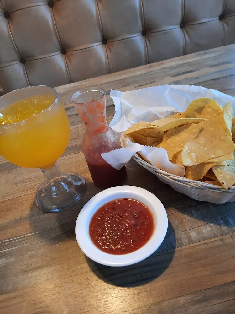 Mango Margarita Fresh Salsa and Warm Chips